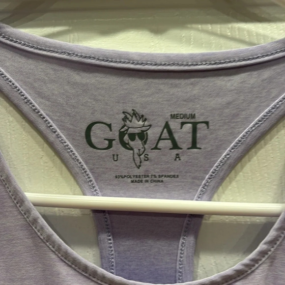 Women’s Purple Goat USA Tank Top - Picture 3 of 3